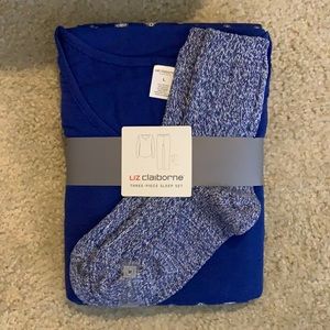 Liz Claiborne Women’s Three-Piece Sleep Set